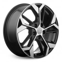 КиК КС1062 (ZV17_Tiggo4Pro) 6.5x17 PCD5x108 ET33 DIA 60.1  Алмаз-черный